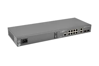 MES2300-08P – Коммутатор доступа 8 порта PoE/Poe+, 2 порта SFP Eltex