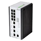 MES3500I-10P – Промышленный коммутатор 8 портов 1G PoE/PoE+, 4 порта 1G SFP Eltex