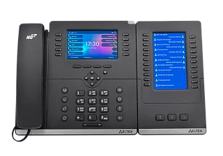 VP-30P - IP-телефон 6 аккаунтов, 2 порта 1G, PoE Eltex