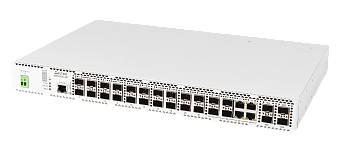 MES2300-24F – Коммутатор 24 портов 1G (SFP), 4 порта 1G combo, 4 порта 10G Eltex