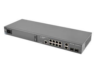 MES2300-08P – Коммутатор доступа 8 порта PoE/Poe+, 2 порта SFP Eltex
