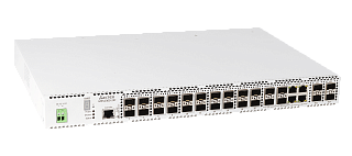 MES2300-24F – Коммутатор 24 портов 1G (SFP), 4 порта 1G combo, 4 порта 10G Eltex