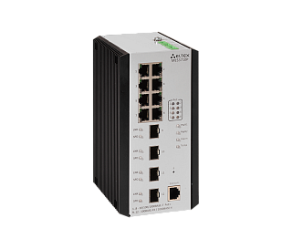 MES3710P – Промышленный коммутатор PoE/PoE+ Eltex