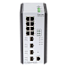 MES3500I-10P – Промышленный коммутатор 8 портов 1G PoE/PoE+, 4 порта 1G SFP Eltex
